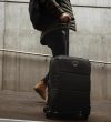 OZONE 4-WHEEL CARRY ON 38, black