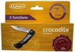 CROCODILE s klipem 243-NH-1 SPONA červená
