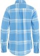 Övik Lite Flannel Shirt W Ultramarine-Chalk White