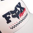 Yth Checker Mesh Trucker Hat White