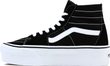 UA SK8-Hi Tapered Stackfo BLACK/TRUE WHIT