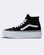 UA SK8-Hi Tapered Stackfo BLACK/TRUE WHIT