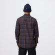 Fjällglim Regular Shirt M Black Oak-Wood Brown