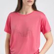 LightWool 140 Tee Forest W's Sun Kissed Coral