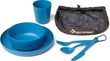 Camp Dinnerware Set w/ Mesh Sack - [6 Piece Cendre Blue Cendre Blue