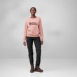 Fjällräven Logo Sweater W Dark Violet