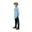 YOUTH RUCKUS RIDE LONG SLEEVE TEE CARBS DAWN BLUE