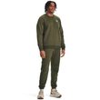 Essential Fleece Jogger, Marine OD Green / White
