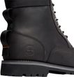 Mid Lace Up Waterproof Boot Jet Black