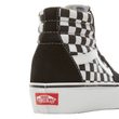 UA SK8-HI PLATFORM 2.0 CHECKERBOARD/TRUE WHITE