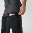 Abisko Midsummer Zip Off Trousers M Fossil-Suede Brown
