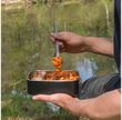 Stainless Steel Lunch Box; light grey