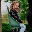 Zadní sedačka Ta-ke na kolo pro MIK nosiče Icho Zelená/Kurumi Hnědá