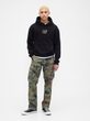 821804-03 Oversize mikina s logem Vintage Soft Černá