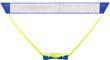 Sestava sítě badminton/tenis + 2 x badmintonové rakety ZSB 2v1 NILS