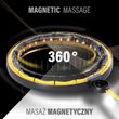HHM21 se závažím, magnety a počítadlem černá/žlutá