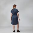 Övik Hemp Dress W Mountain Blue