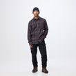 Fjällglim Regular Shirt M Black Oak-Wood Brown