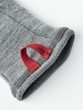 Gravita Merino Liner - 5 finger Grey