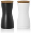 TWIN, černá a bílá, dub/plast, 13,3 cm