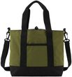 HARVEST MATERIAL MARKET TOTE, olive/black