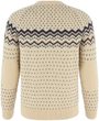 Övik Knit Sweater M Light Beige-Navy