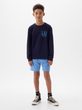 885236-02 Dětské kraťasy GapFit Modrá
