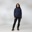 Snow Cardigan W Suede Brown