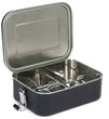Stainless Steel Lunch Box; light grey