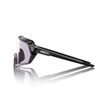 KORBIN Gloss Black - Purple Mirror Photochromic Lens