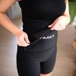 HHM16 bílá se závažím, magnety a počítadlem a zeštíhlujícího pásu BR163 PLUS SIZE
