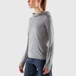 Abisko Sun-hoodie W Mais Yellow