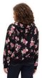463506-99 Mikina s logem a fleece Černá