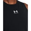 Off Campus Muscle Tank, Black / White