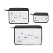 ZIP FLIGHT BAG SET, black