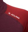 WarmWool Polo W's Fig/Red Dahlia