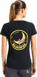 Climbing on the Moon T-Shirt W Black/Yellow