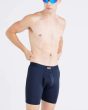 MULTI-SPORT MESH BOXER BRIEF FLY 3PK wavelength/navy/black