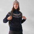 Övik Knit Cardigan W Misty Green-Deep Patina