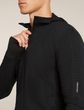 Men Mer 300 RF Descend LS Zip Hoodie BLACK