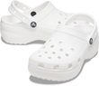 Classic Platform Clog W White