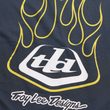YOUTH RUCKUS RIDE LONG SLEEVE TEE PRESSED CARBON