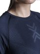 XCEED RUN SHIRT LS WMN X Black/Rhino Grey
