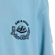 YOUTH RUCKUS RIDE LONG SLEEVE TEE CARBS DAWN BLUE