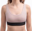 MERINO CORDURA dámská podprsenka dusty pink