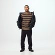 Övik Jacquard Knit M Light Beige-Dark Navy