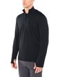 M Original LS Half Zip, BLACK