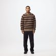 Övik Jacquard Knit M Suede Brown-Black Oak