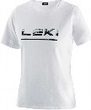 Logo T-Shirt LEKI Women, white-black