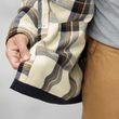 Singi Flannel Overshirt M Black Oak-Dark Navy
